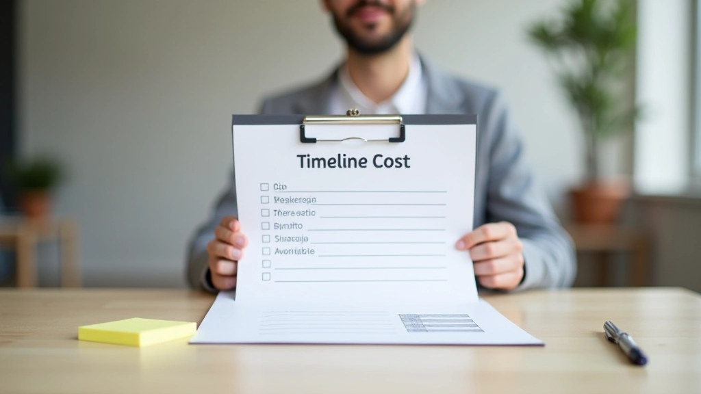 Calendrier de planification avec différentes phases du déménagement marquées